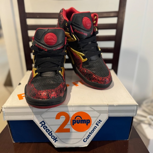 Rare Shoes ! Made for Chinese New Year ! Year of the OX ! Reebook Pump Shoes - Picture 6 of 9